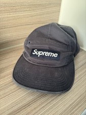 Supreme Navy Camp Cap Twill