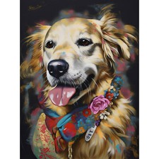 Golden Retriever Dog with