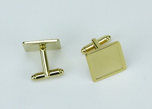 Cufflinks blanks sold - sold, as
