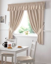 Pair of Curtains Latte Beige