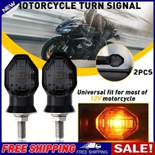 2x Mini LED Motorcycle Turn