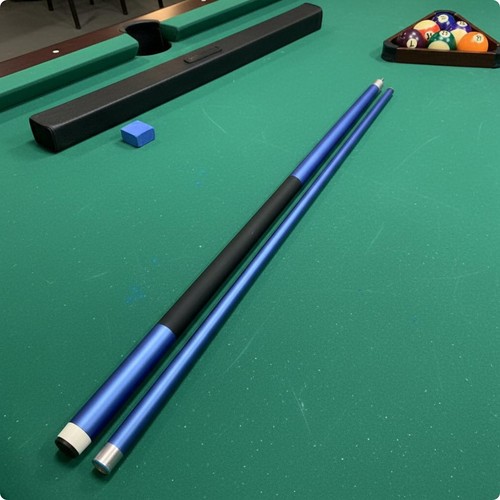 Split cue stick - low, deflection
