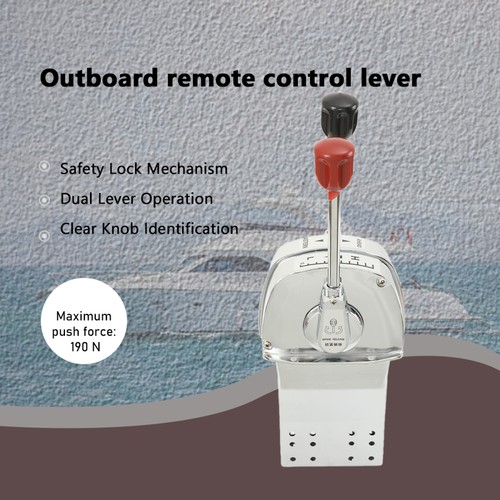 Outboard remote control - remote, lever