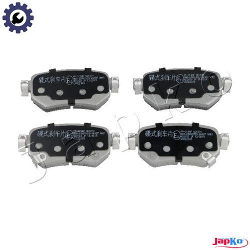 Brake pad set disc - disc, 51319