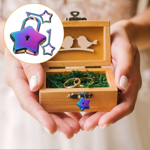 Decorative padlock star shape - decorative,