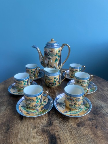Japanese hand painted lustre - japanese,