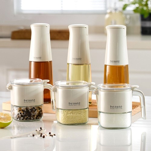 Kitchen condimenters salt jars - condimenters,