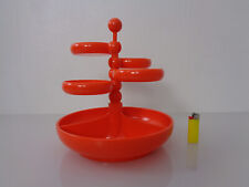 Vintage Emsa Orange Etagere Bowls Space Age 70s