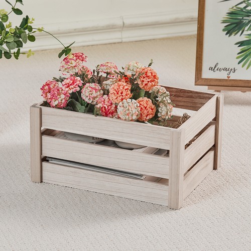 Plain wooden crate boxes - wooden,