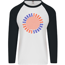 Sounds Mens L/S Baseball T-Shirt
