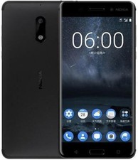 New Nokia 6 Black 64 GB/3 GB
