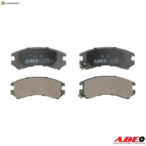 Brake pad set disc - set,