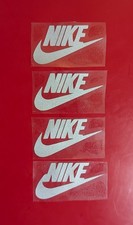 4x Iron Silver Nike Vinyl