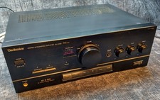 Technics SU-X120, Stereo Integrated Amplifier, Black, Phono, Ext. Out, 1992-'94