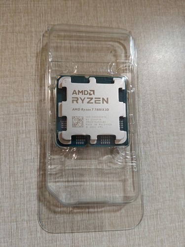 Amd ryzen 7800x3d 16t - 8c, /