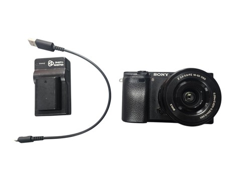 Sony alpha 6300 50mm lens - 16-50mm,
