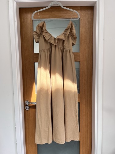 Voluminous maxi dress - h&m,