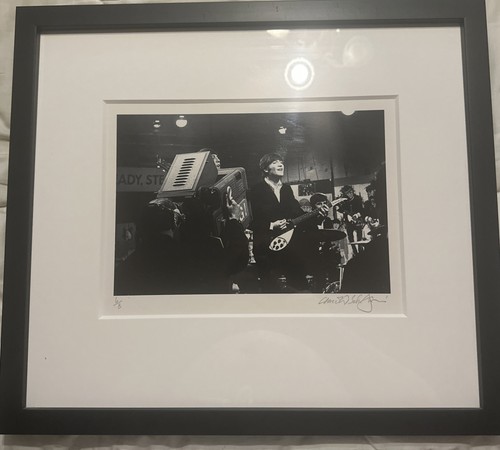 John lennon photograph - john, signed