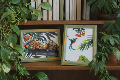 Vintage pair sage - pair,