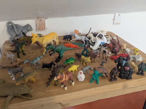 Job lot toy animals and - toy,