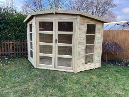 7x7 corner house summerhouse - corner,