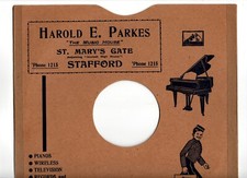 5 VINTAGE 10" 78 RPM 1950's