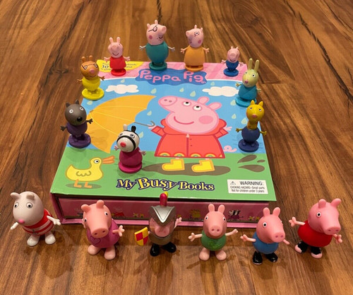 Peppa pig busy books - my,