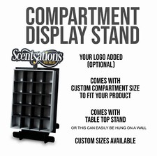 DISPLAY CABINET CASE COMPARTMENT STAND POS Retail SHELF UNIT CRAFT FAIR FIGURES