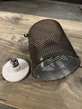 Reptile Snake Lizard Heat Lamp Cage Shield Ceramic Holder + 100w Ceramic Bulb