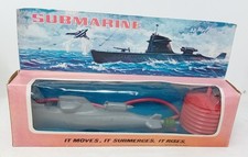 Vintage Salco Hong Kong Plastic Toy Submarine
