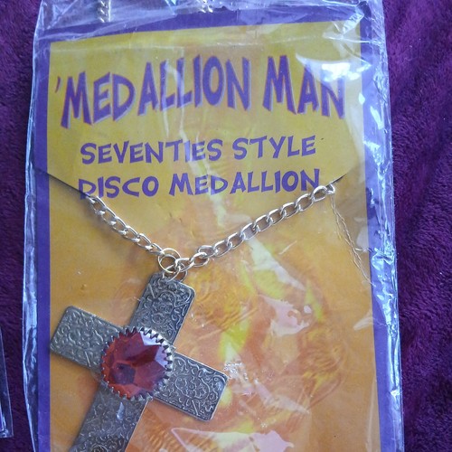 Disco gothic 70s medallion - disco,