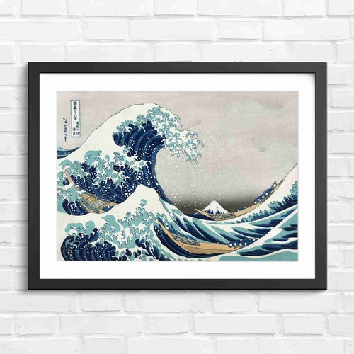 The great wave off - wave, kanagawa