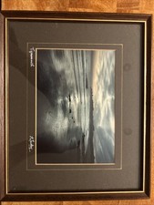 Framed Photo Of Long Sands Beach Tynemouth Signed By The Artist A Mackey