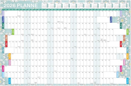 Wall planner 2026 a1 large - wall,