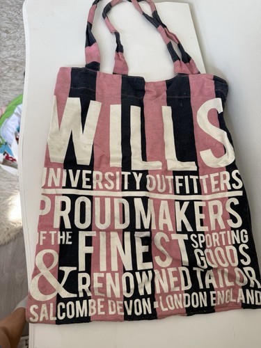 Jack wills pink and navy - , tote