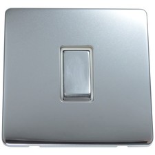 Polished Chrome Screwless
