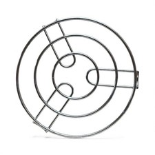 Hot Pan Pot Stands Stainless Steel Round Trivet Holder, Ring for Hot Pots 1 PCS