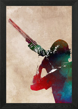 Shooting sport art - , wall