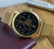 Men's Custom Watch Raketa Copernic Masonic Wrist watch Rare USSR rare Serviced