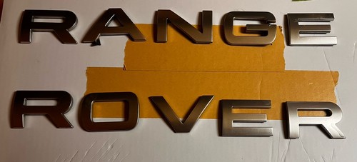 Range rover letters - range,