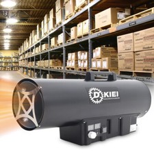 10/30/50KW Industrial Gas Space Heater Propane LPG Workshop Garage Fan Heater UK