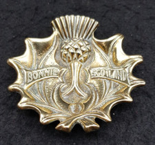 Vintage Bonnie Scotland Brass