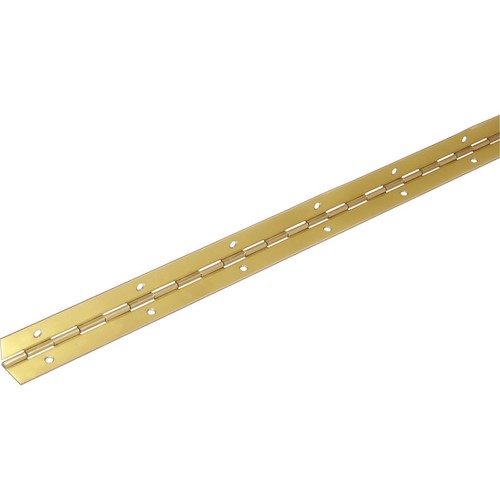Continuous hinge nickel - continuous, nickel-plated