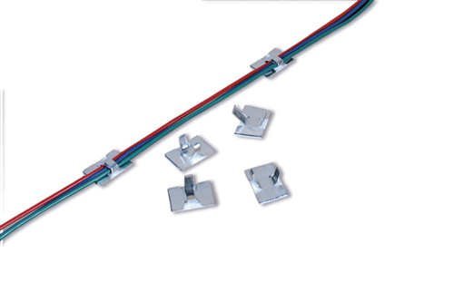 Self adhesive cable clips - cable,