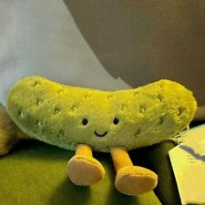 Plush Pickled Cucumber Toy Soft Cartoon Doll  Children's Room Decoration
