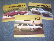 1982 plymouth tc3 horizon - tc3,,
