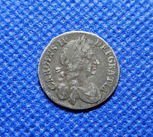 1680 maundy fourpence charles - maundy,
