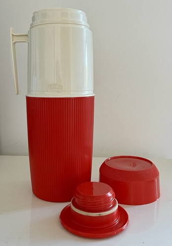 Vintage thermos flask - vintage,