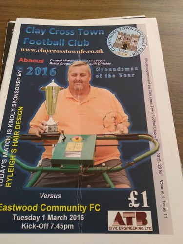 Clay cross town eastwood cfc - cross,