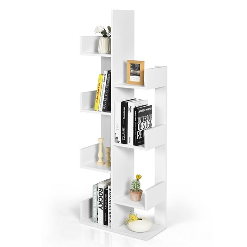 Gymax tree design bookshelf - tree,